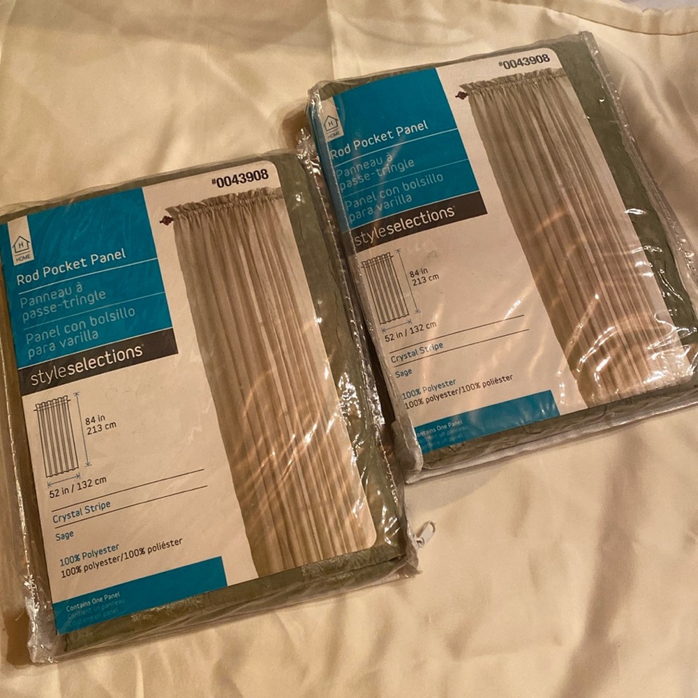 NWT curtain panels lot